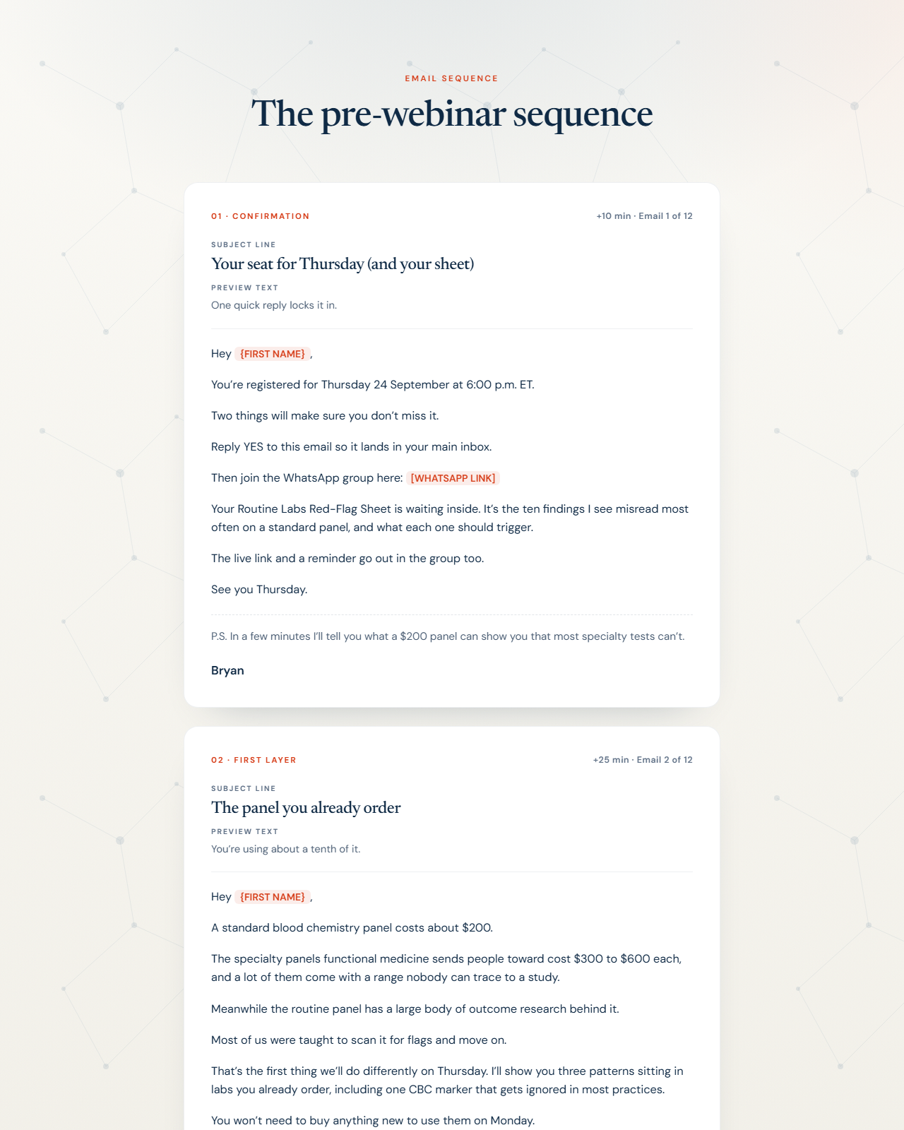 Pre-webinar preview